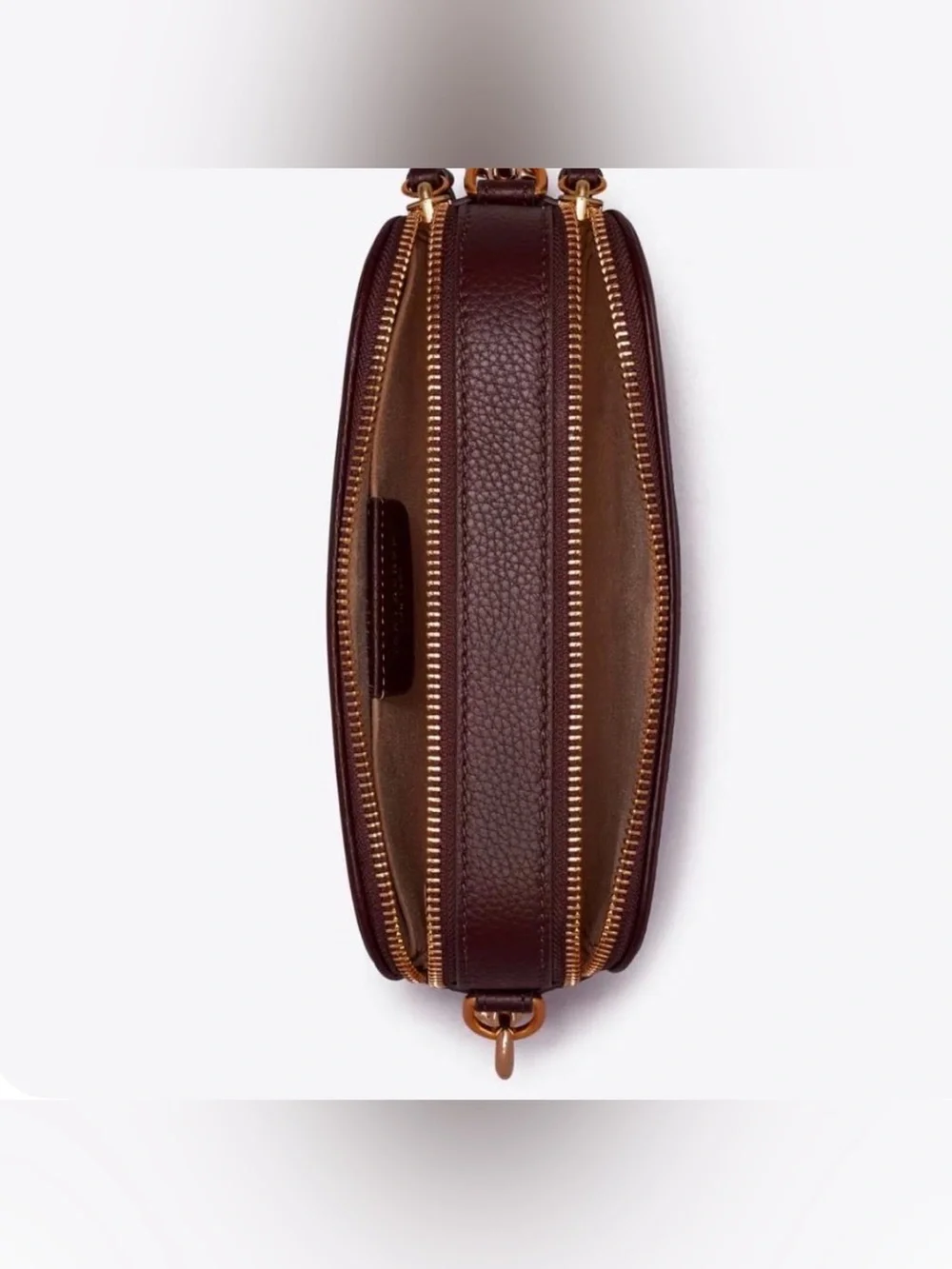 Tory Burch compact pebbled